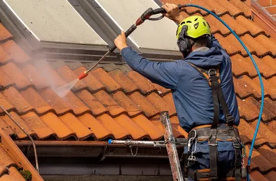 Démoussage et hydrofuge de toiture à Vaumort